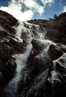 Cascades derrière le refuge